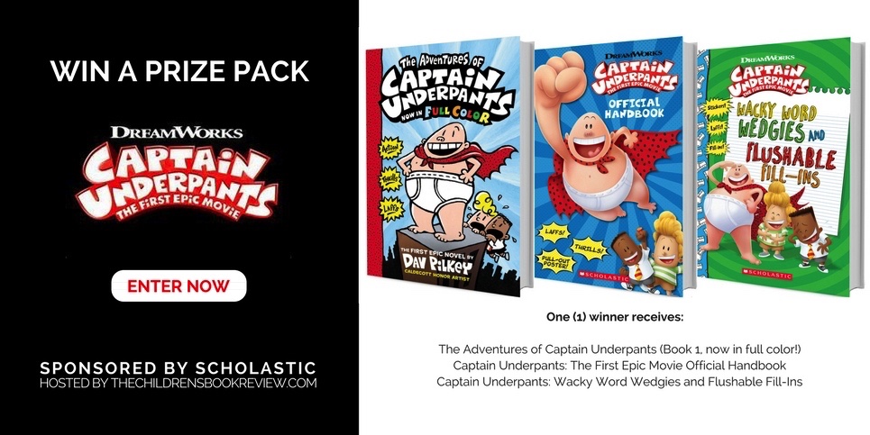Win a Captain Underpants: The First Epic Movie Book Prize Pack – The Children's  Book Review
