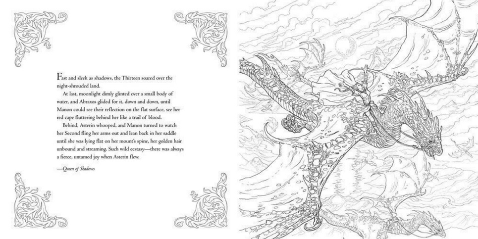 Download The Throne of Glass Coloring Book, by Sarah J. Maas : The Childrens Book Review