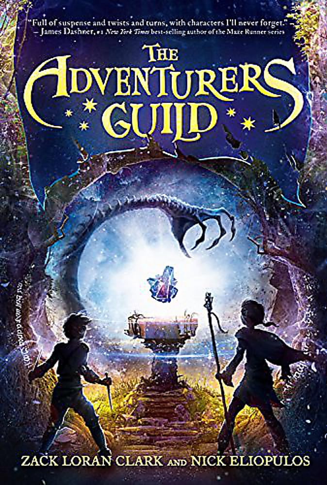 Book cover: The Adventurers Guild