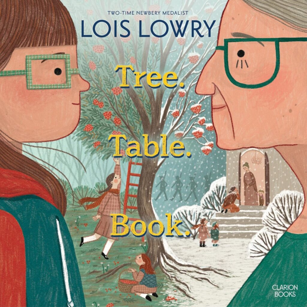 Tree. Table. Book. audiobook cover