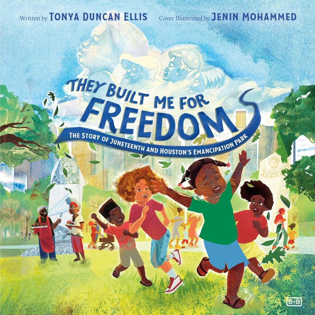 THEY BUILT ME FOR FREEDOM- The Story of Juneteenth and Houstons Emancipation Park: Audiobook Cover