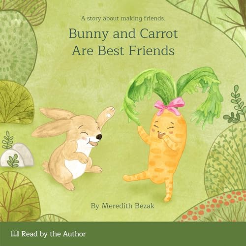 Bunny and Carrot Are Friends Audiobook Cover