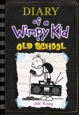 Diary of a Wimpy Kid Book Cover: Old School