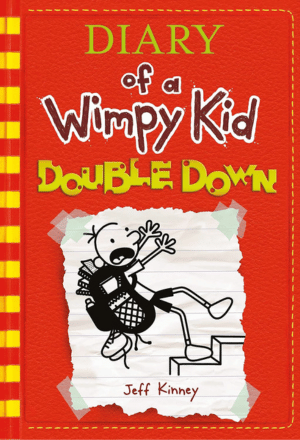 Diary of a Wimpy Kid Book Cover: Double Down