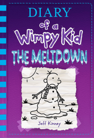 Diary of a Wimpy Kid Book Cover: The Meltdown