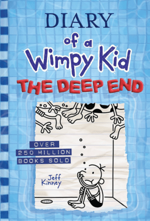 Diary of a Wimpy Kid Book Cover: The Deep End