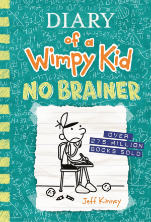 Diary of a Wimpy Kid Book Cover:No Brainer