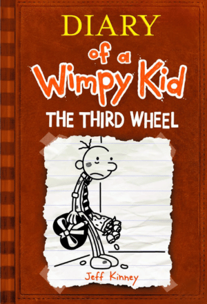 Diary of a Wimpy Kid Book Cover: The Third Wheel