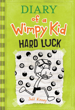 Diary of a Wimpy Kid Book Cover: Hard Luck