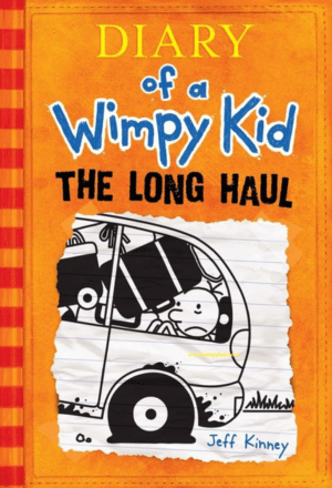 Diary of a Wimpy Kid Book Cover: The Long Haul