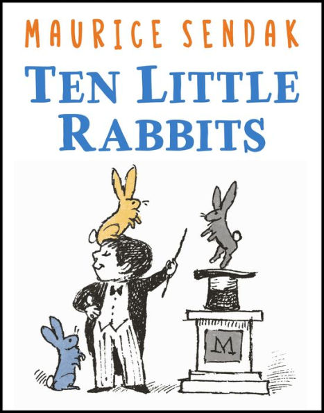 Ten Little Rabbits: Book Cover