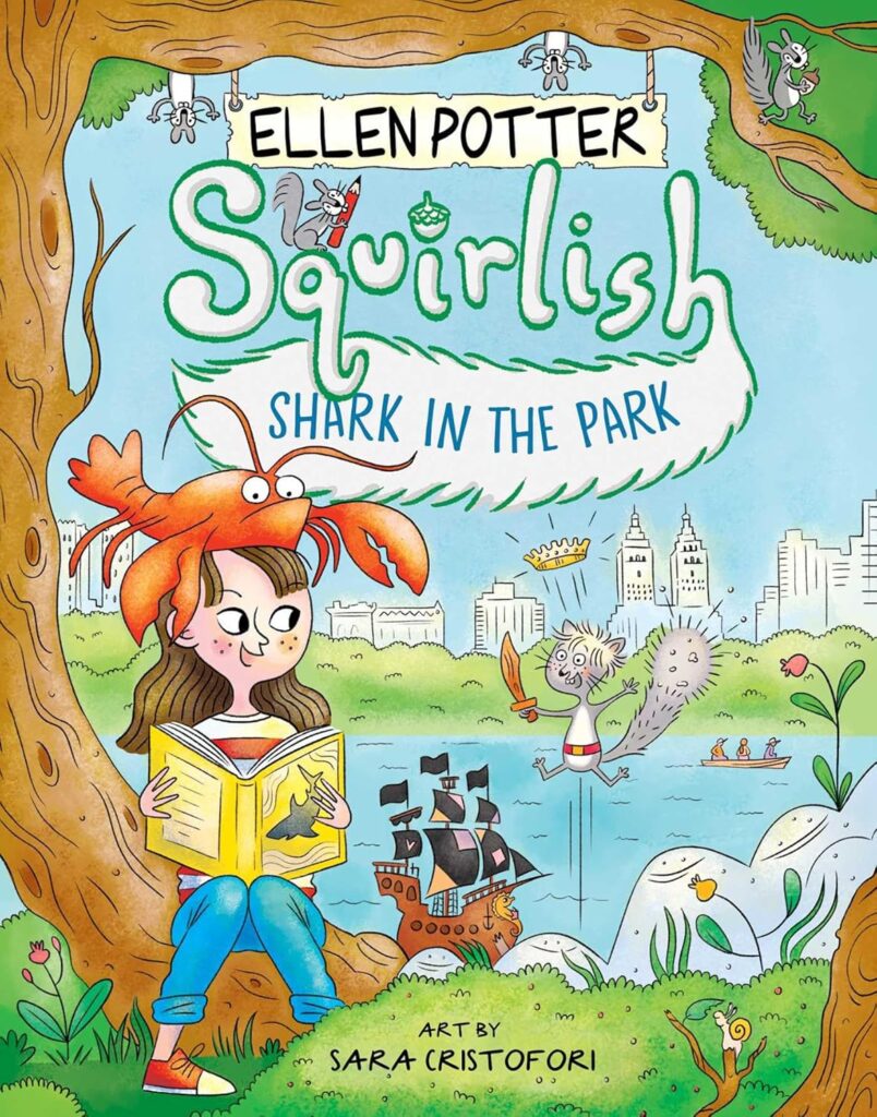 Squirlish- Shark in the Park: Book Cover