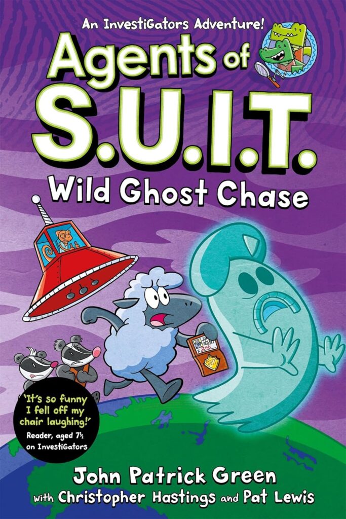 InvestiGators: Agents of S.U.I.T.: Wild Ghost Chase: Book Cover